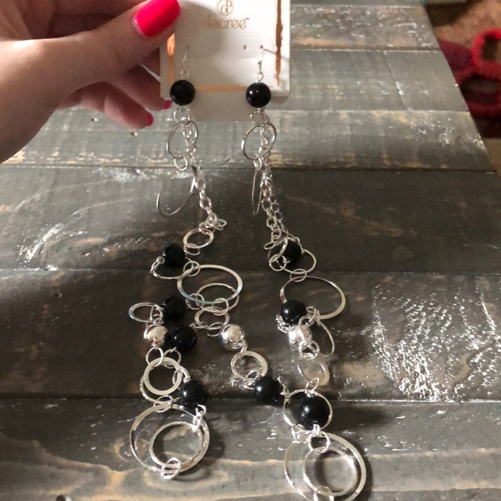 4 for $20 Sale! 🦋 NEW Hoop Necklace & Earrings